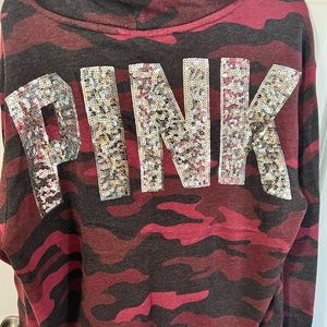 Victoria secret sweat shirt with sequins